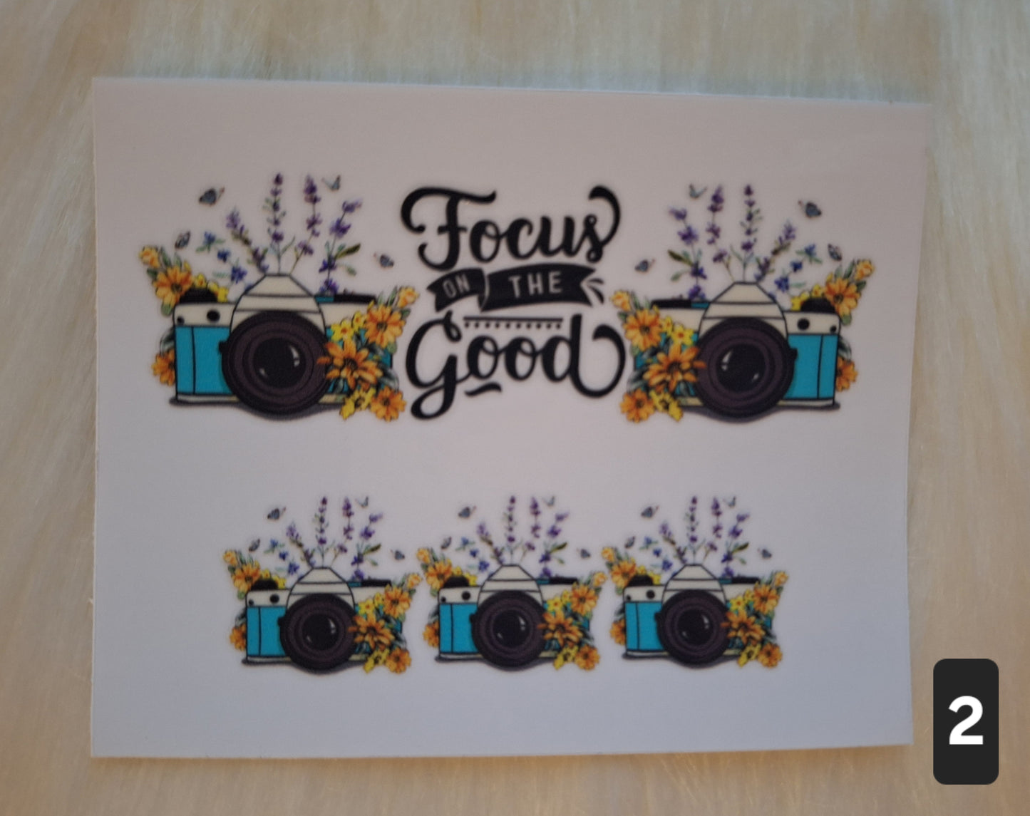 Mini Keychain Tumbler "Focus on The Good"