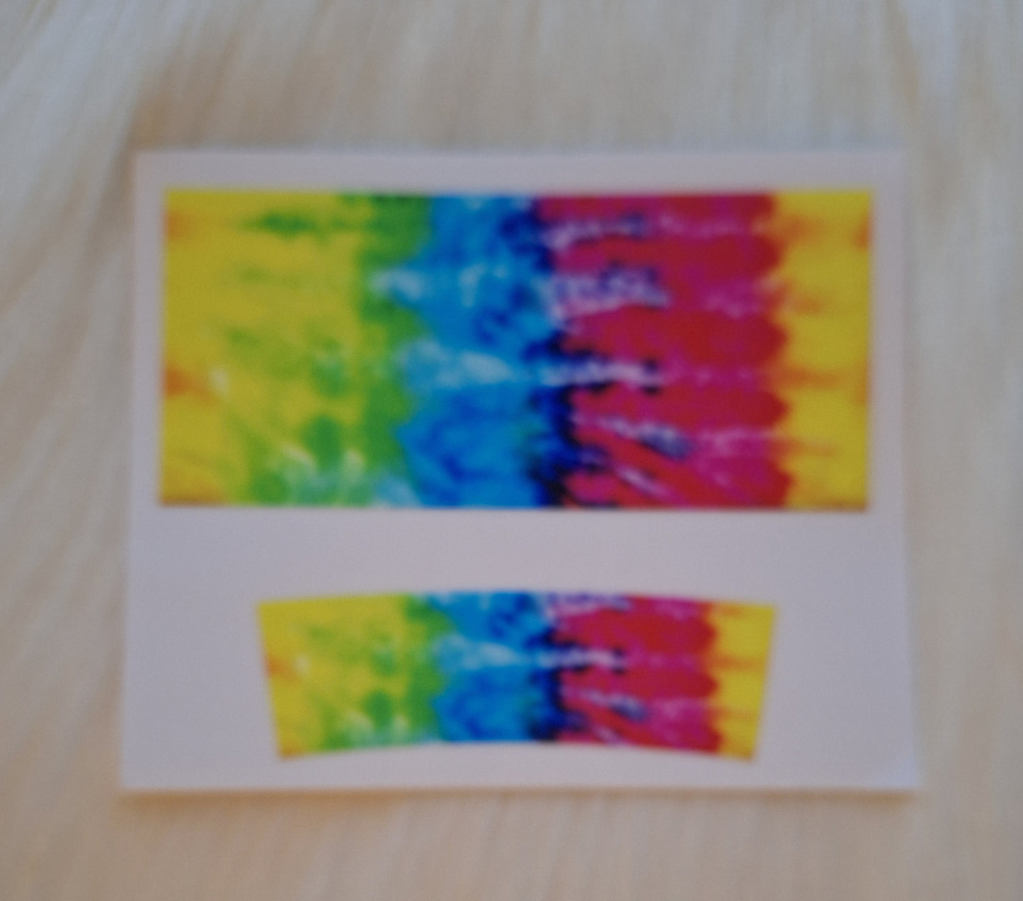 Mini Keychain Tumbler Tie-Dye