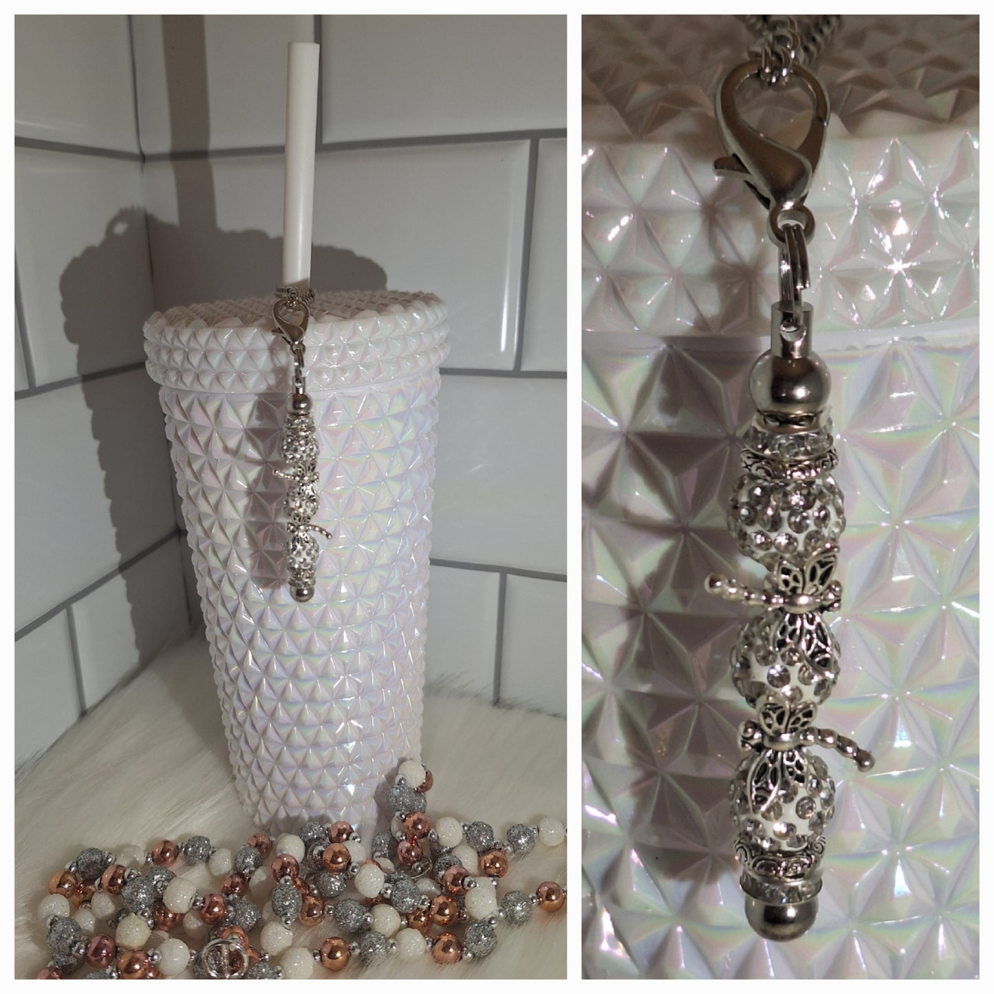 Beaded Cup Charms (3 Options)