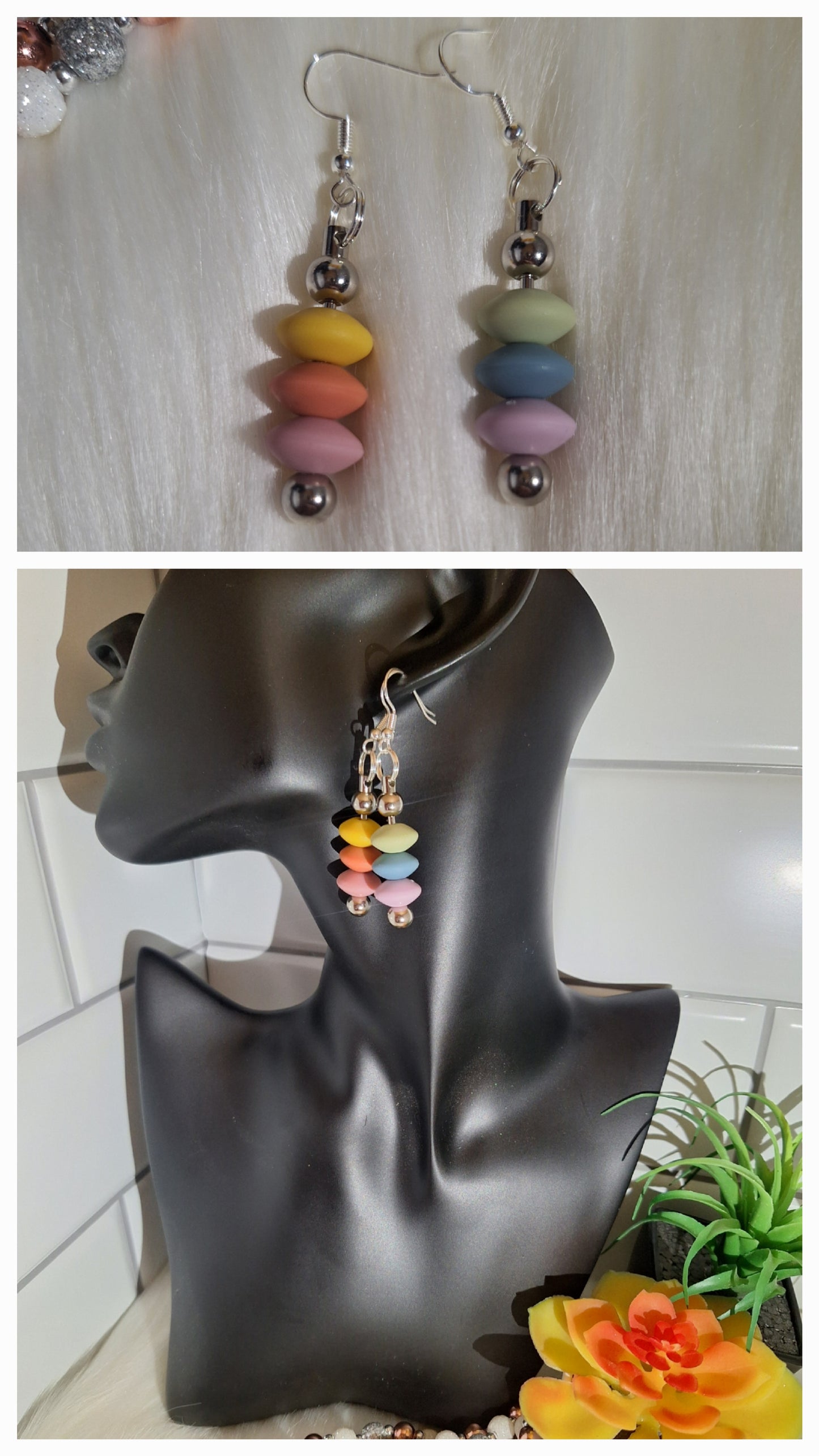 Beaded Earrings (8 Options)