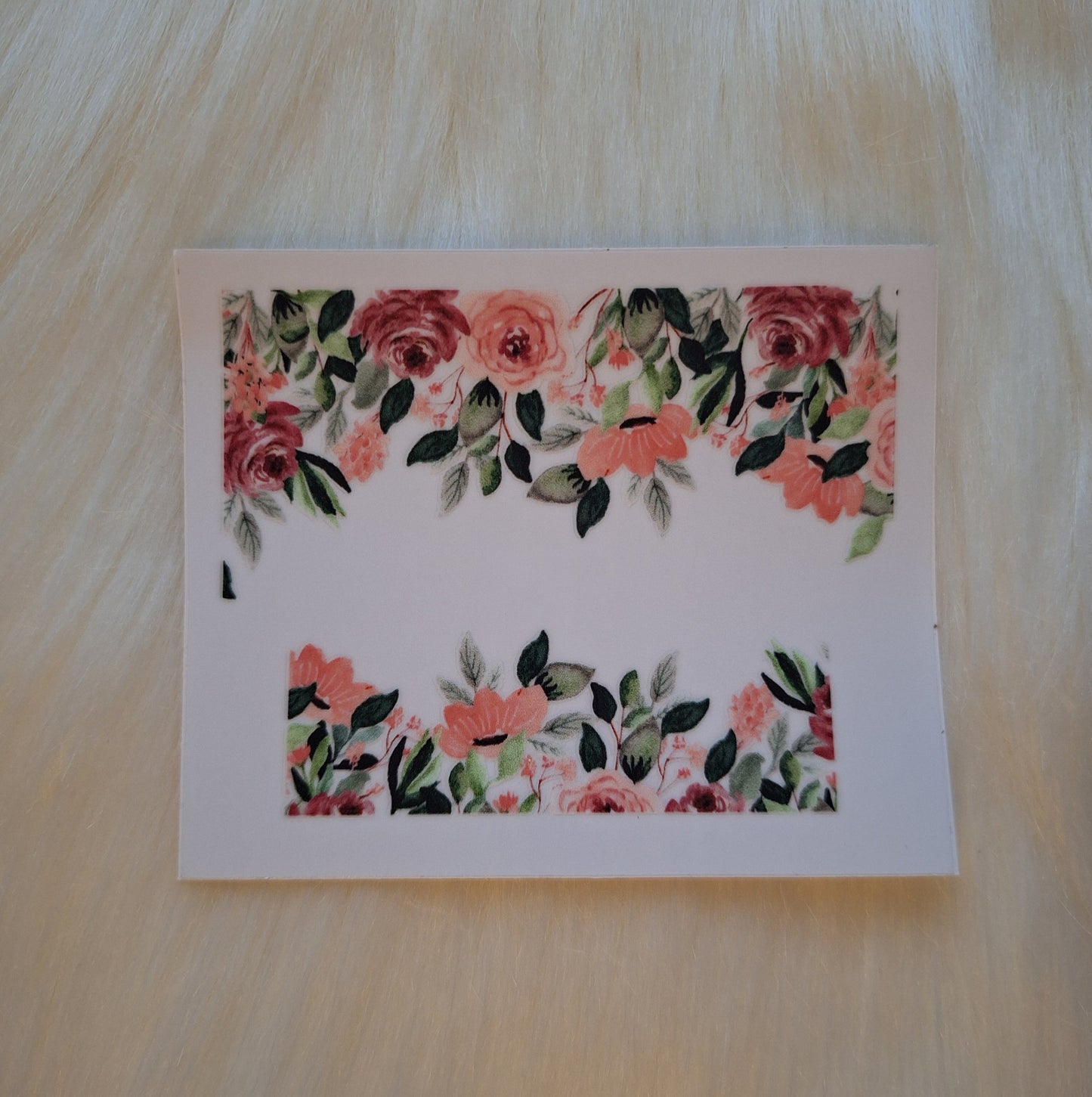 Mini Keychain Tumbler Flowers (5 Options)