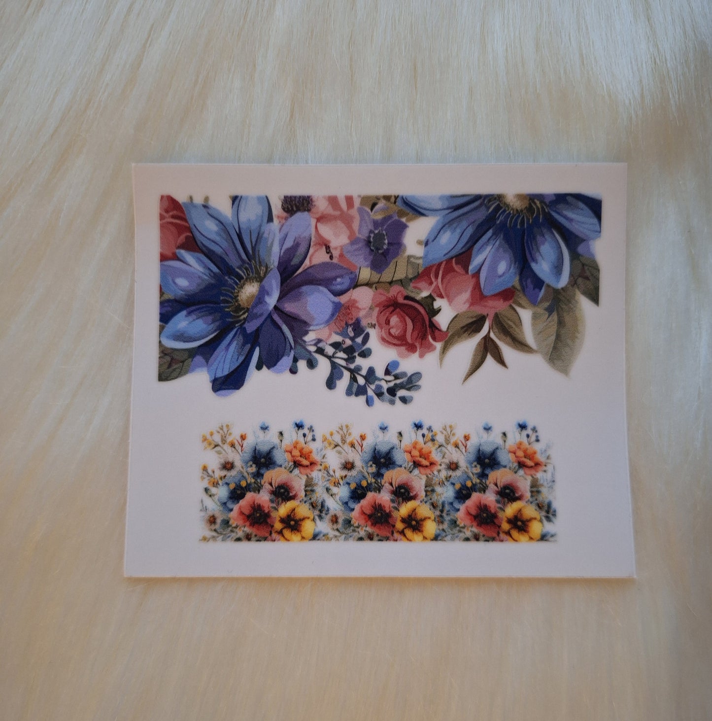 Mini Keychain Tumbler Flowers (5 Options)