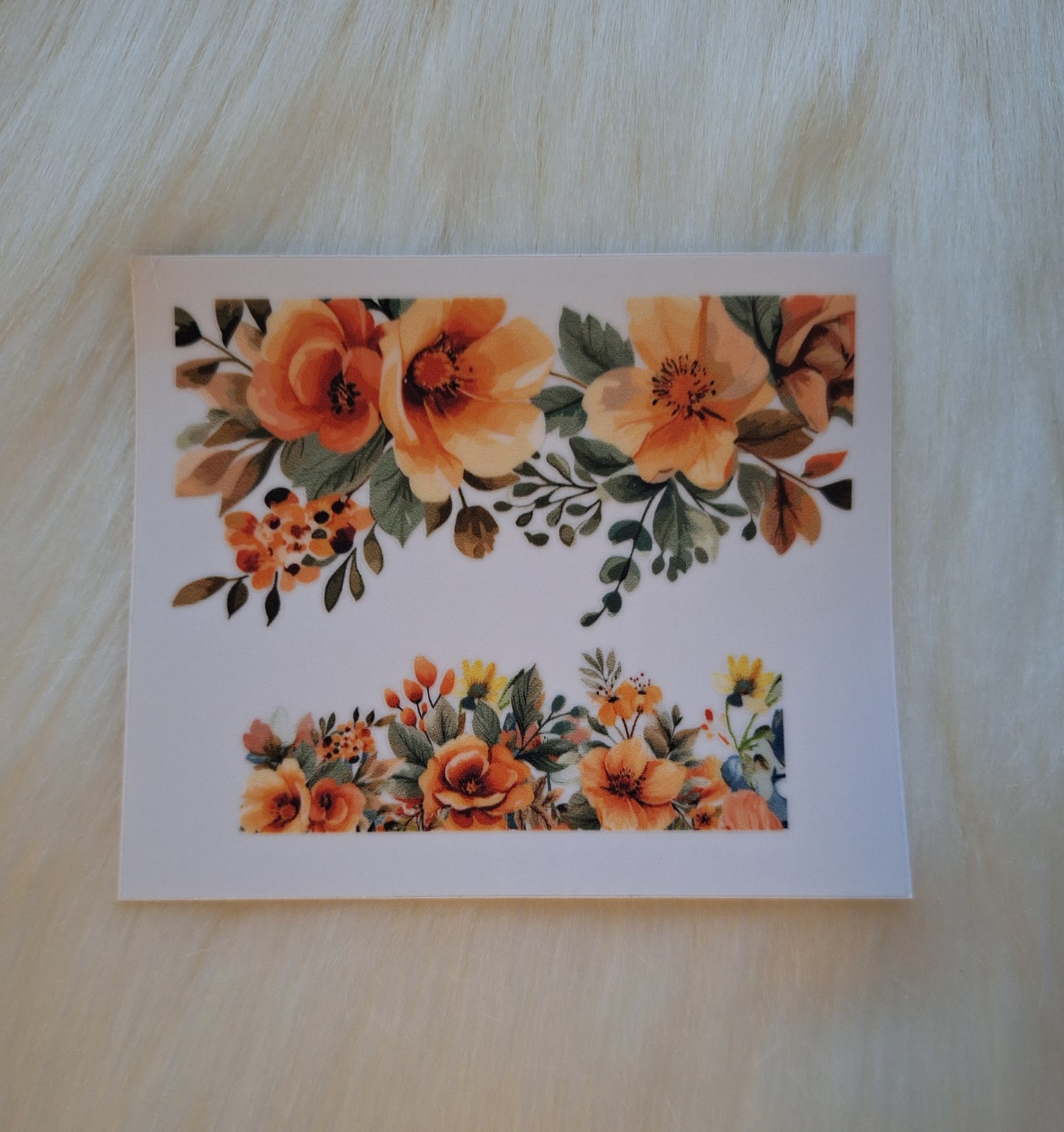 Mini Keychain Tumbler Flowers (5 Options)