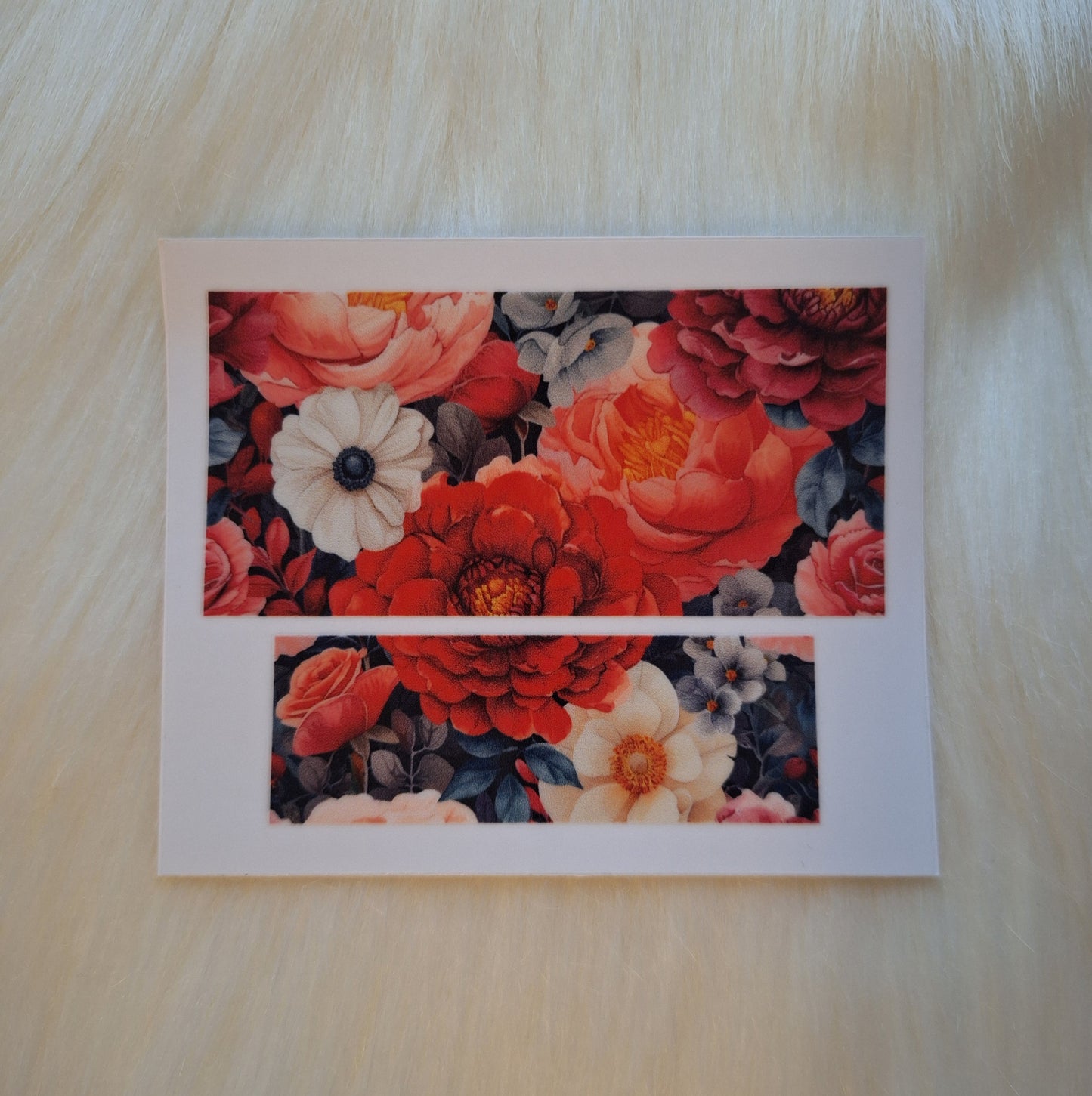 Mini Keychain Tumbler Flowers (5 Options)
