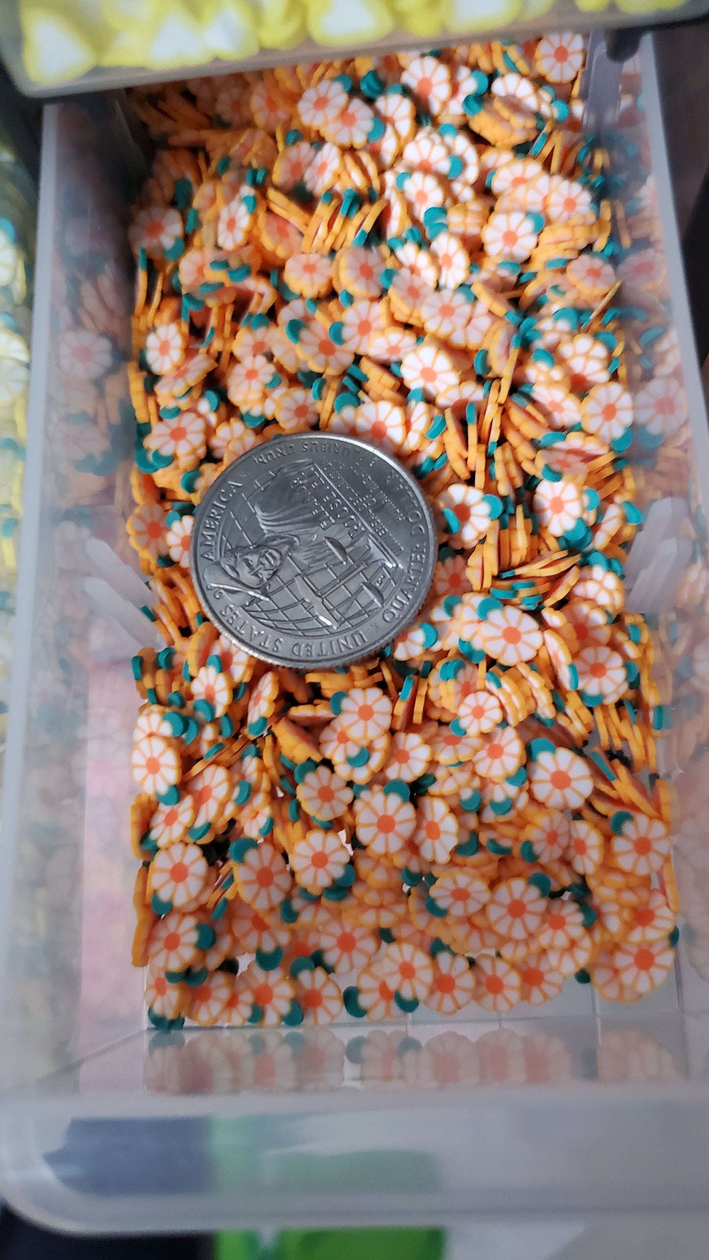 Flower Clay Slices