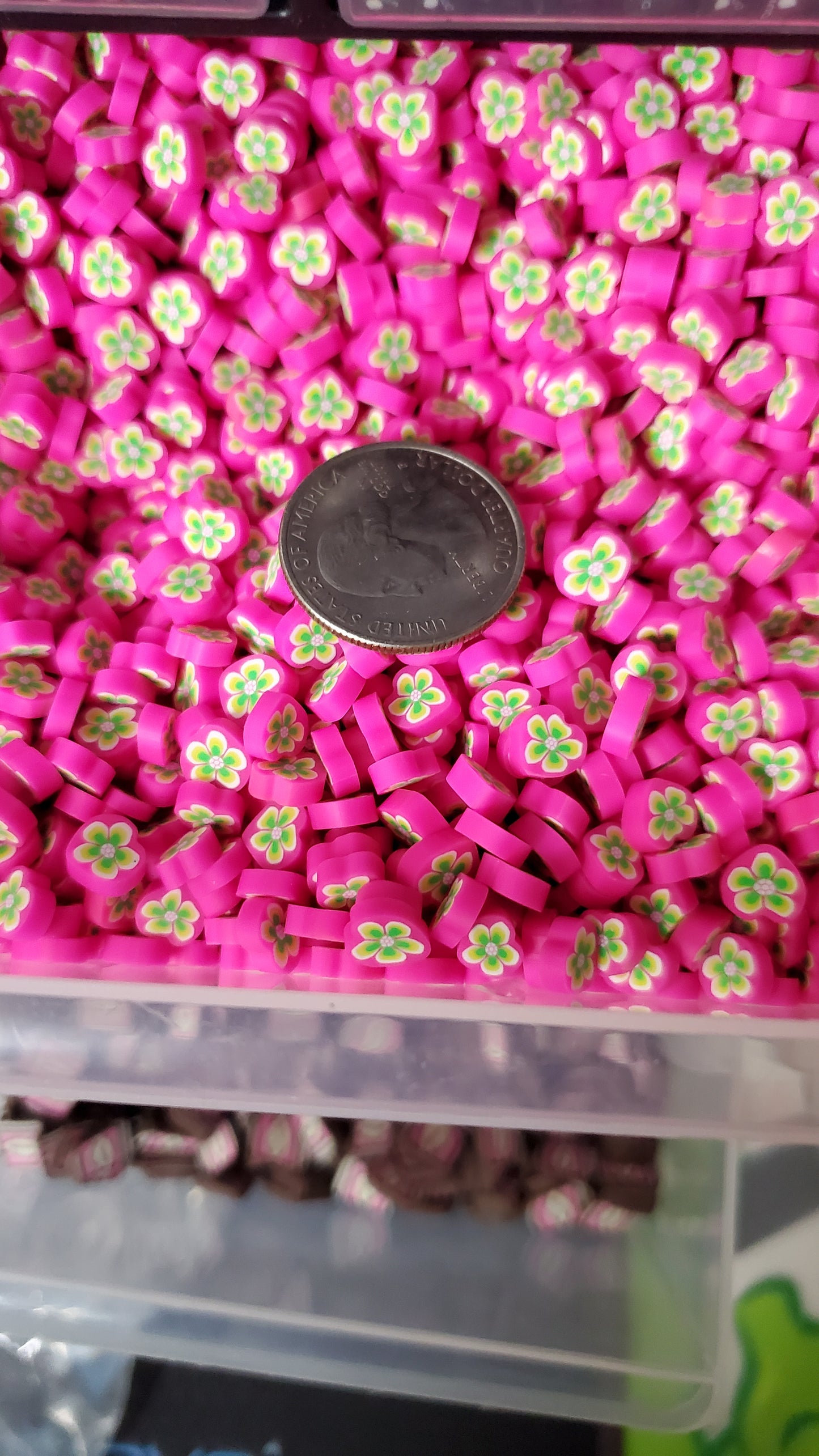 Flower Clay Slices