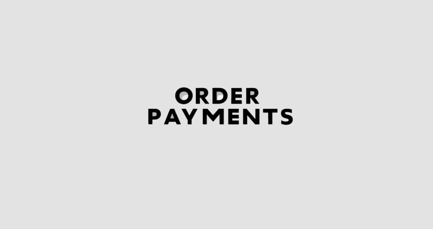 ORDER PAYMENTS