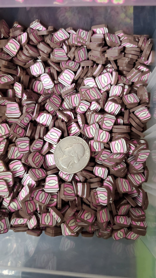 Coffee To go Cup Clay Slices
