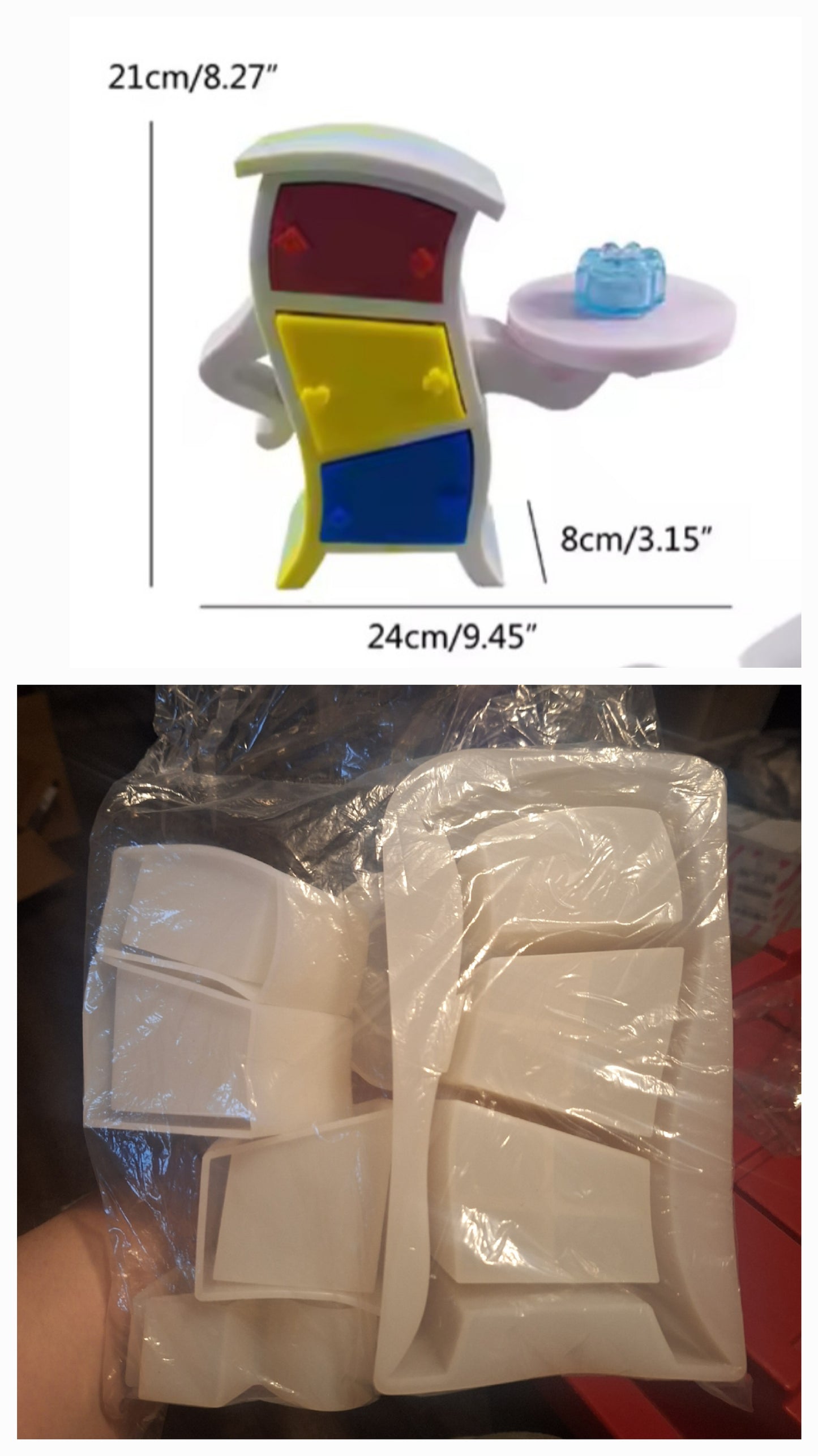 CUSTOM Resin Shelves (4-week Lead time. DEPOSIT)