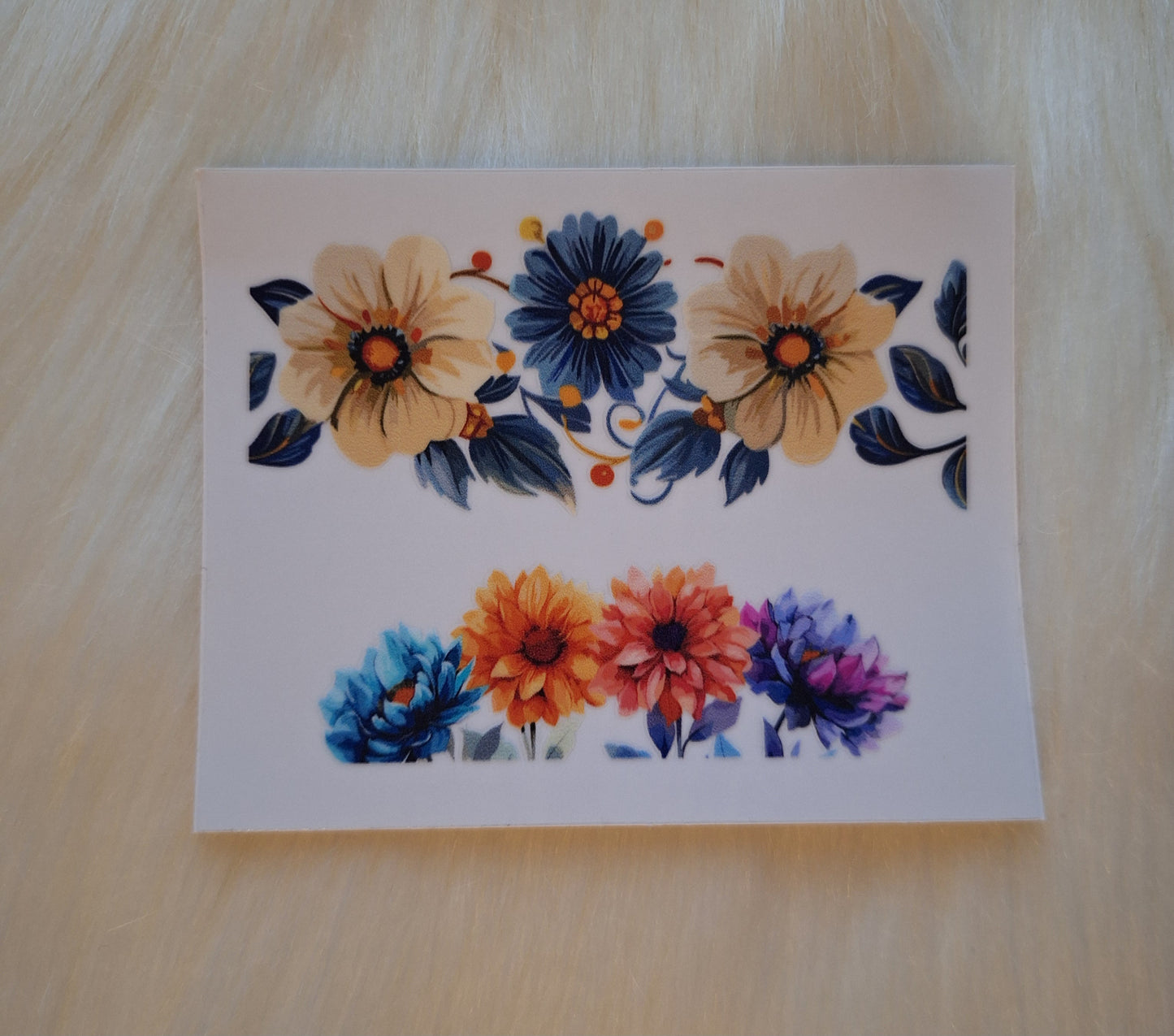 Mini Keychain Tumbler Flowers (5 Options)