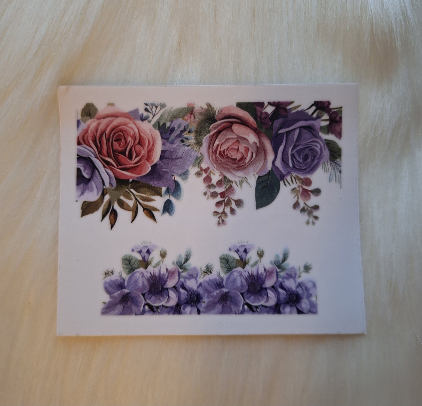 Mini Keychain Tumbler Flowers (5 Options)