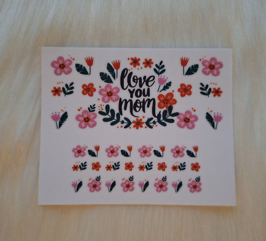 Mini Keychain Tumbler Mama/Mom (5 Options)