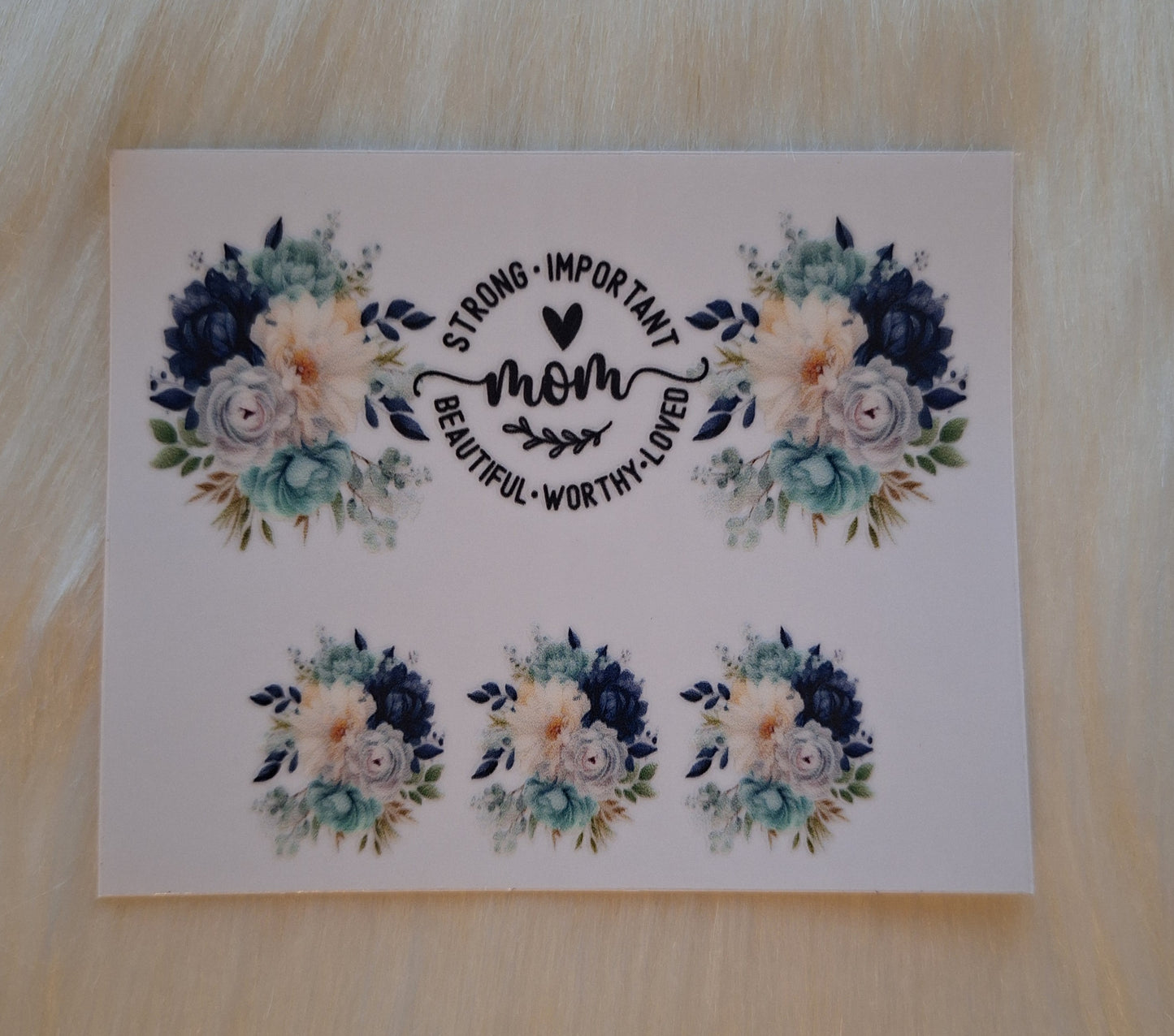 Mini Keychain Tumbler Mama/Mom (5 Options)