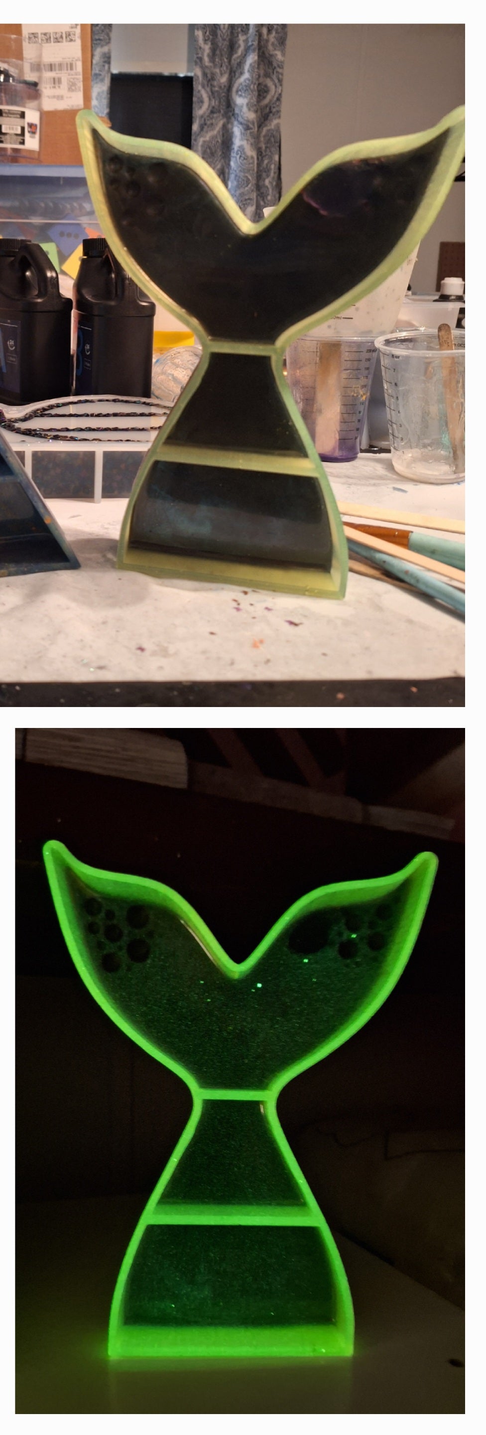 RTS Large Mermaid Tail Shelves