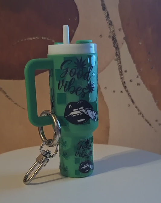Stoner Mini Tumbler Keychain-RTS